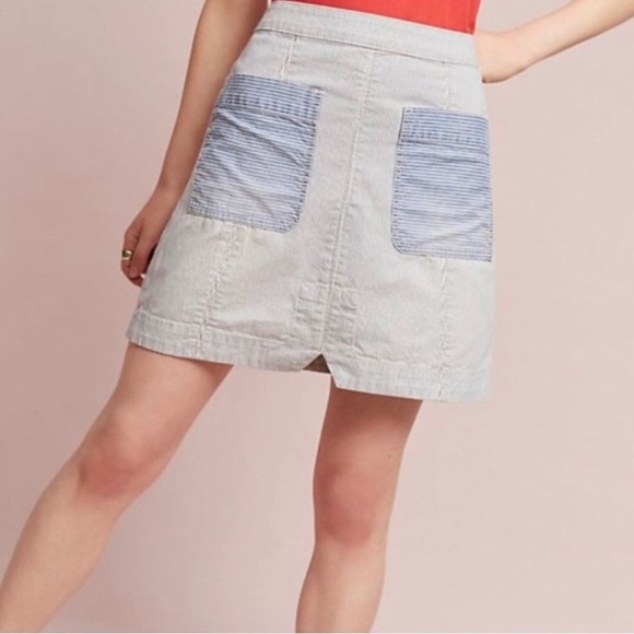 Anthropologie Dresses & Skirts - Anthropologie Pilcro and the Letterpress Denim Skirt Size 6